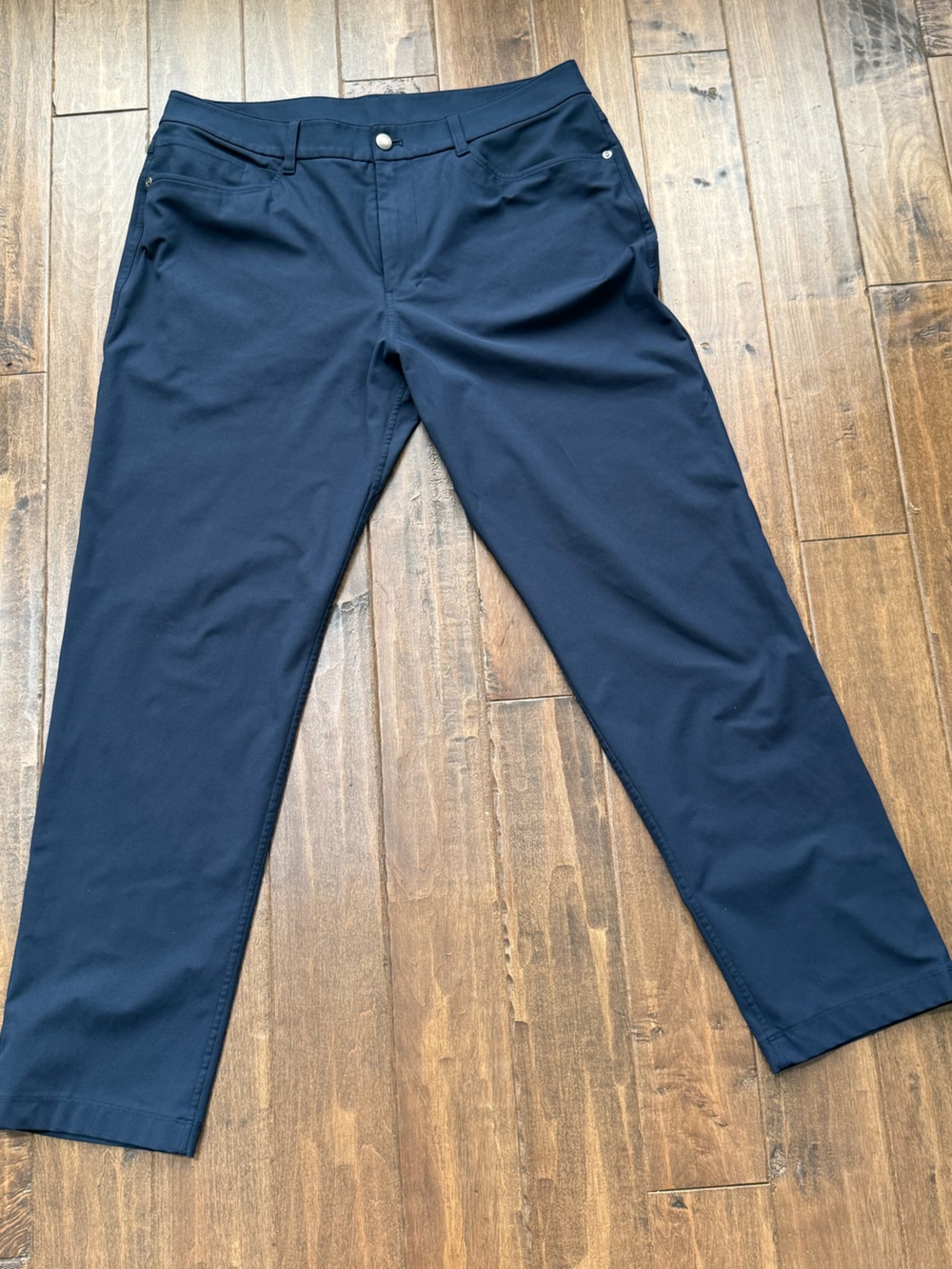 Lululemon ABC Classic-Fit 5-Pocket Pant Navy Blue Size 34